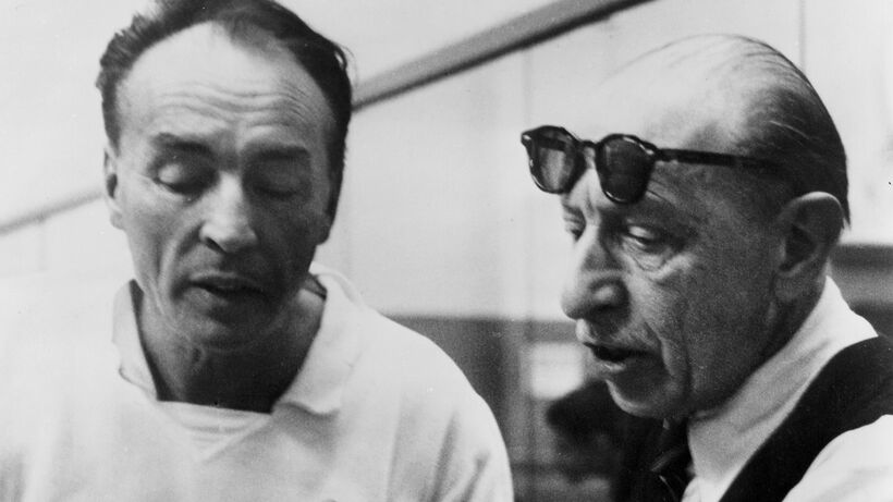 George Balanchine s Igorem Stravinským. Foto: Kennedy Center.